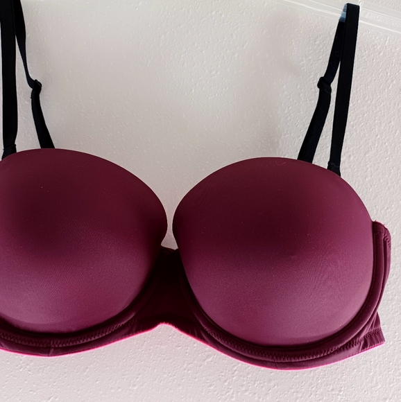 PINK Victoria's Secret Wear Everywhere Push Up Strapless Bra, 34C - Picture 2 of 13